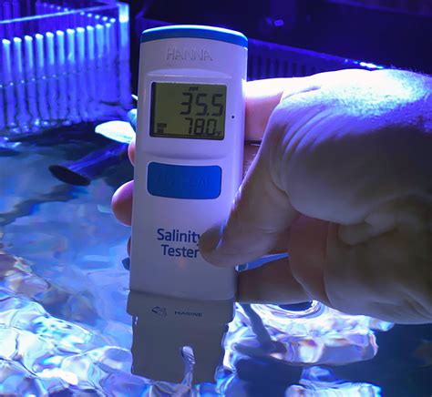 salinity meter for reef aquarium